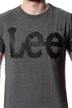 LEE T SHIRT LOGO TEE DARK GREY MELE L62AAI06 112114433