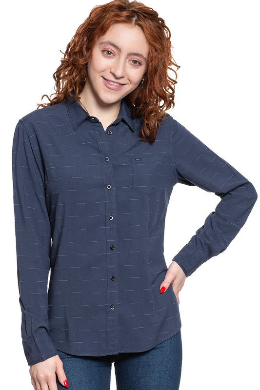 KOSZULA DAMSKA LEE ONE POCKET SHIRT MIDNIGHT NAVY L46BPOMA 112110803