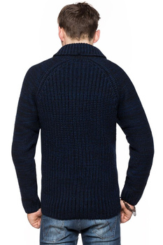 LEE CHUNKY CARDIGAN BRIGHT NAVY L84IOYCF