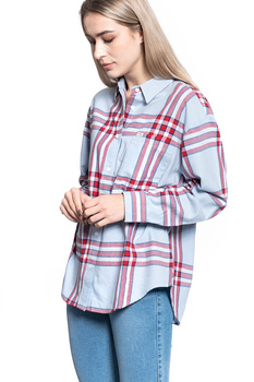 KOSZULA DAMSKA WRANGLER ONE PCKT OVERSHIRT ANGEL FALLS W5N5SIB07 112130265