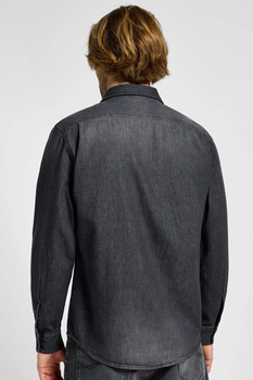 MESKA KOSZULA LEE WORKER SHIRT 2.0 GRANITE WASH 112355651
