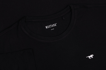 Męski T-Shirt Mustang Style Alex Black 1017337 4142