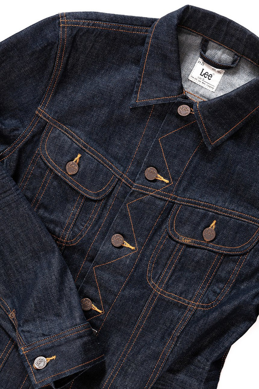 KURTKA JEANSOWA LEE RIDER JACKET SLIM BLUE DENIM L888ATPY