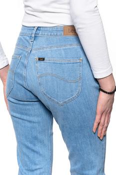 LEE MARION STRAIGHT DAMSKIE SPODNIE JEANSOWE MID LINA L301OPSR 112139755