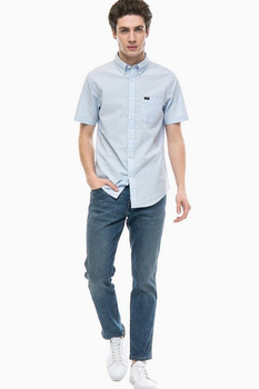 LEE BUTTON DOWN SS MĘSKA KOSZULA MATERIAŁOWA Z KRÓTKIM RĘKAWEM LIGHT BLUE L886GDEJ 112123649