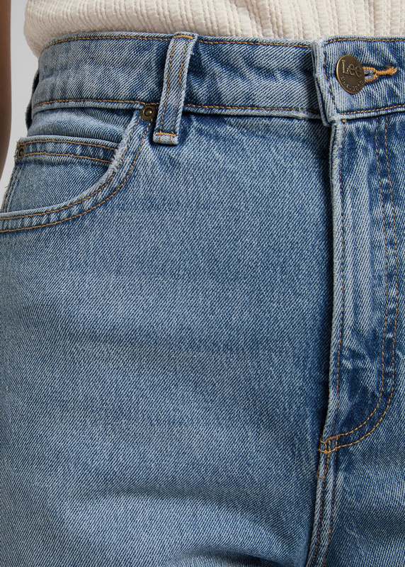 DAMSKIE SPODNIE JEANSOWE LEE STELLA A LINE MID SOHO L31SMWKP 112107273