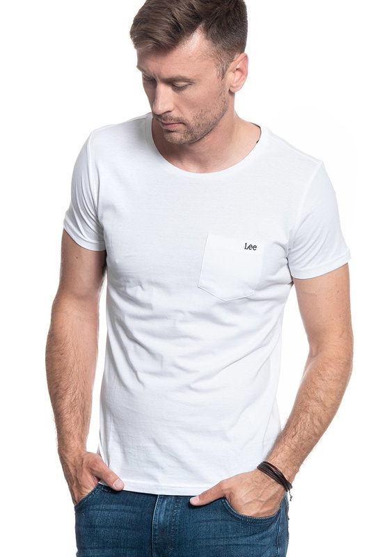 LEE ELONGATED TEE BRIGHT WHITE L61KEPLJ 112113913