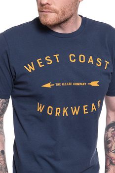 LEE WORKWEAR TEE DARK NAVY L60BFENM 112113257