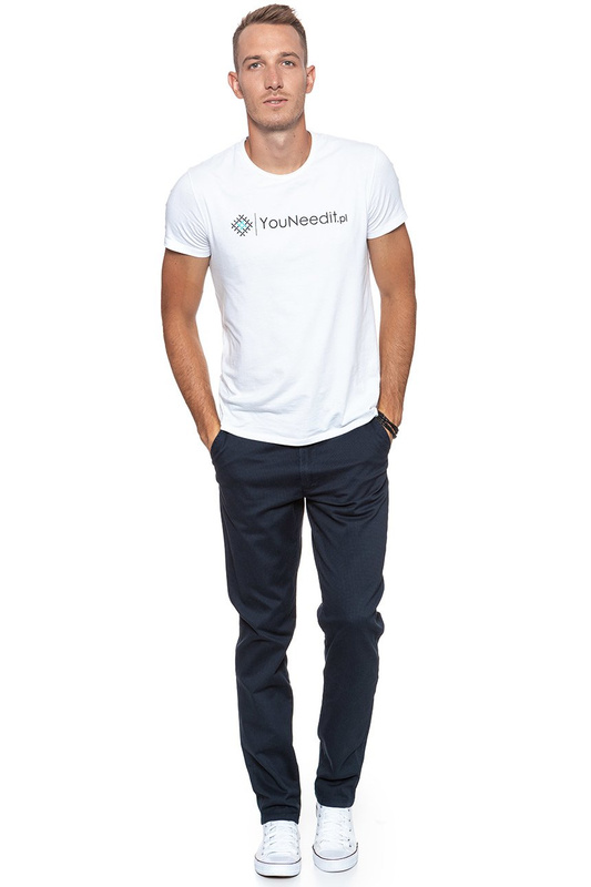 WRANGLER SPODNIE MĘSKIE CHINO INDIGO W16LSK45Q 112127324