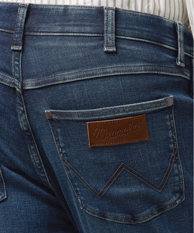 MESKIE SPODNIE WRANGLER LARSTON MARINE TINT 112371025