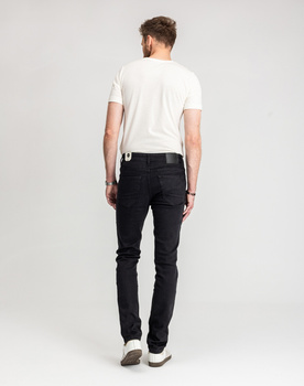 Męskie Spodnie Jeansowe Marcus Sebb 2214 Dry Black 14-200301