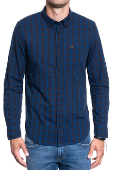 KOSZULA MĘSKA LEE BUTTON DOWN NIGHT SKY L880YWSJ 112123497