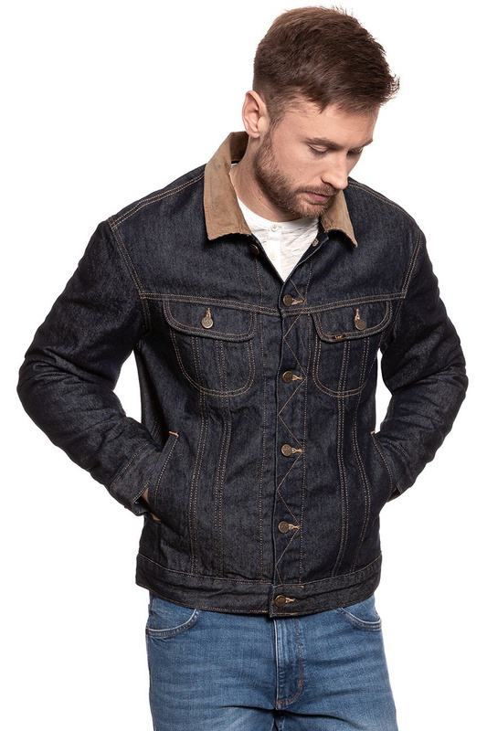 KURTKA JEANSOWA LEE STORM RIDER RINSE L87BRDEA 112122890