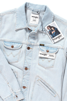 KURTKA JEANSOWA WRANGLER 124MJ BLUE RHAPSODY W4MJUG13I 112129140