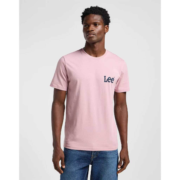 MESKA KOSZULKA LEE MEDIUM WOBBLY LEE TEE SOFT MAUVE 112364536