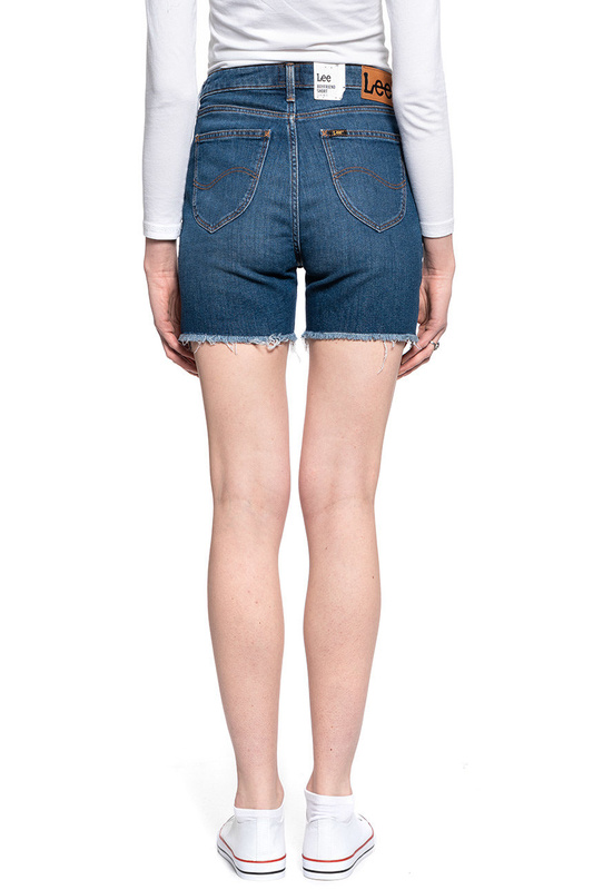 LEE BOYFRIEND SHORT DAMSKIE SZORTY JEANSOWE L37NMGFL 112108093