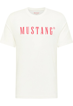 Męski T-Shirt Koszulka MUSTANG Style Austin Cannoli Cream 1014695 2084