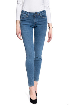 SPODNIE DAMSKIE LEE SCARLETT SELVAGE FAIR MID L526LY40 112111739