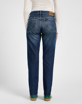 DAMSKIE SPODNIE LEE RIDER JEANS HYPER DARK 112355235