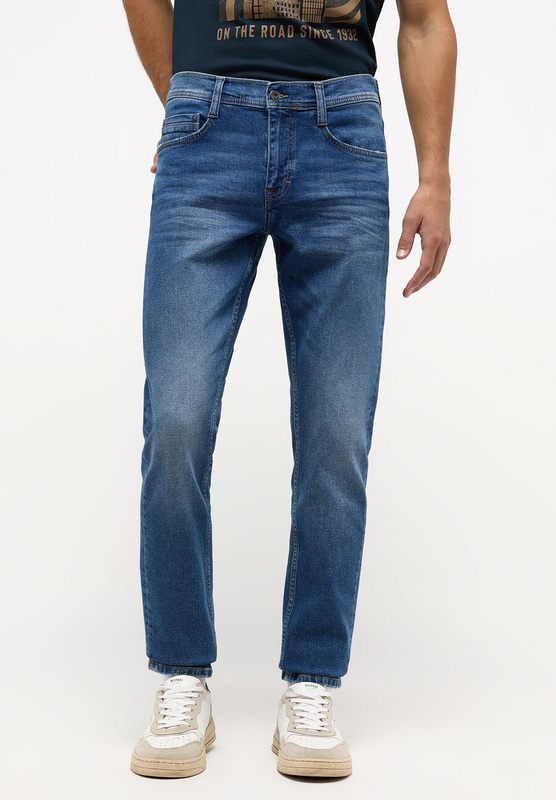 MUSTANG OREGON SLIM MĘSKIE SPODNIE JEANSOWE DENIM BLUE 1014595 5000 684