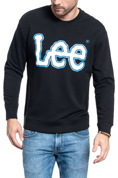 BLUZA LEE LOGO SWS BLACK L82VWO01 112122219