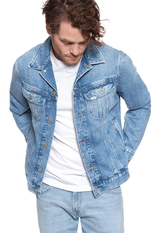 LEE LEE RIDER JACKET STONEWASH L89ZGASQ 112123974