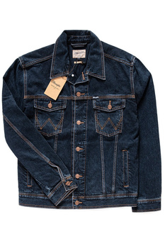 WRANGLER AUTHENTIC JACKET BLUE BLACK W41001705 112128721