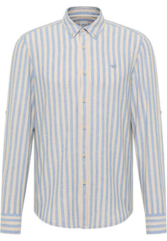 Męska Koszula Mustang Style Rawlins Blue Bold Stripe 1016249 12708