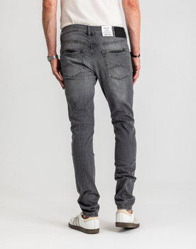 Męskie Spodnie Jeansowe Mustang Style Frisco Skinny Denim Black 1017118 4000 203