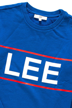 BLUZA LEE DAMSKA RETRO LOGO SWS INDIGO FLASH L53ARXED 112112230