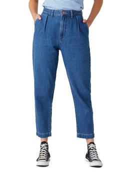 DAMSKIE SPODNIE JEANSOWE WRANGLER MOM CHINO LAKE SIDE W22H-ZB-26K 112127816
