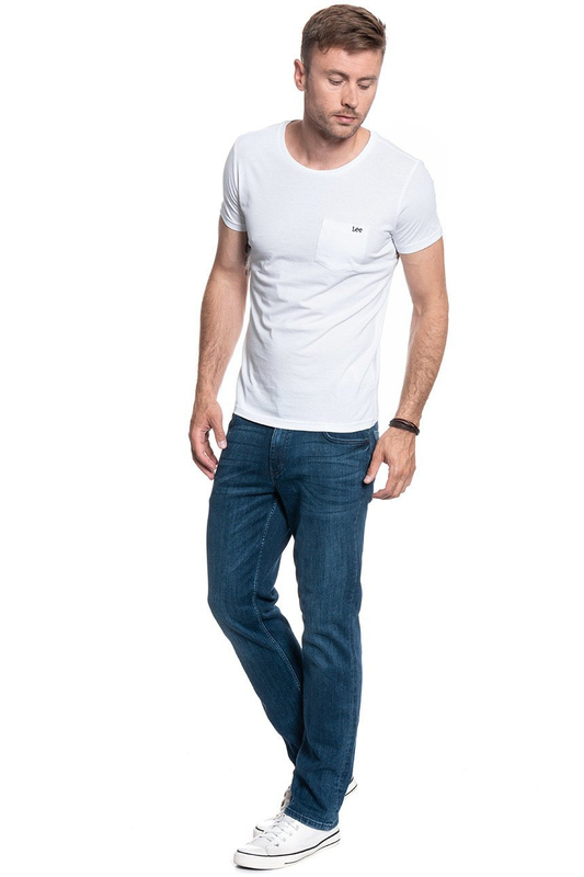 LEE ELONGATED TEE BRIGHT WHITE L61KEPLJ 112113913