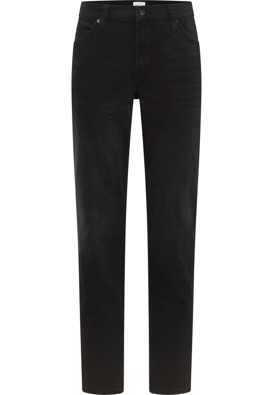 Męskie Spodnie jeansowe Mustang Style Tramper Straight Denim Black 1016810 4000 883
