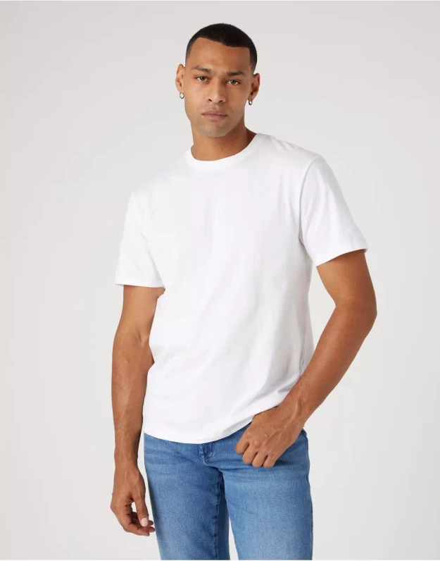 MESKA KOSZULKA WRANGLER 2 PACK TEE MID GREY MELEE 112321465