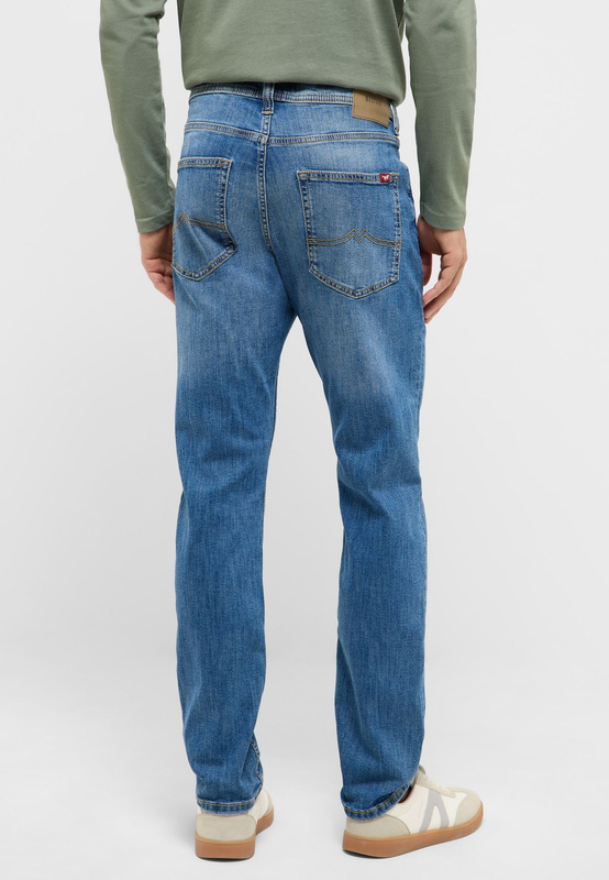 Męskie Spodnie jeansowe Mustang Style Orlando Slim Denim Blue 1016984 5000 623