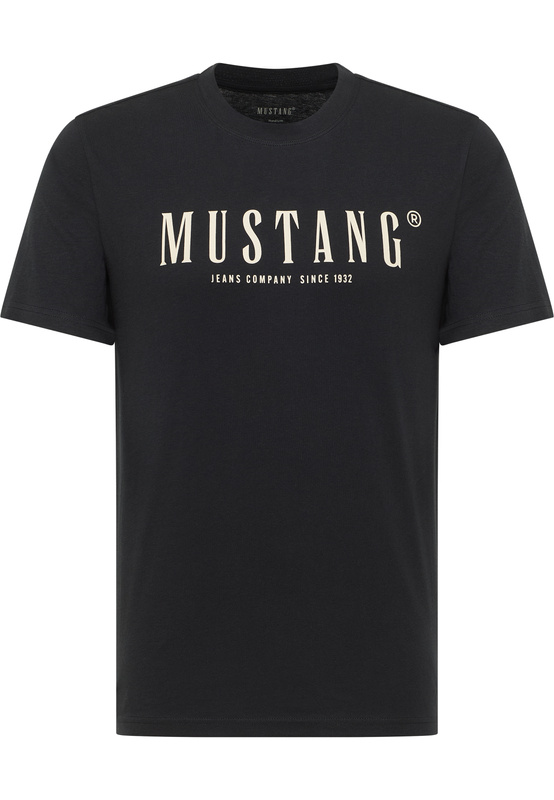 Męski T-Shirt Mustang Style Austin Jet Black 1016853 4188