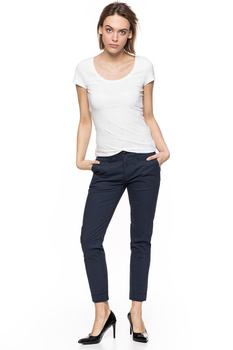 SPODNIE LEE DAMSKIE CHINO FRENCH NAVY L310GK84