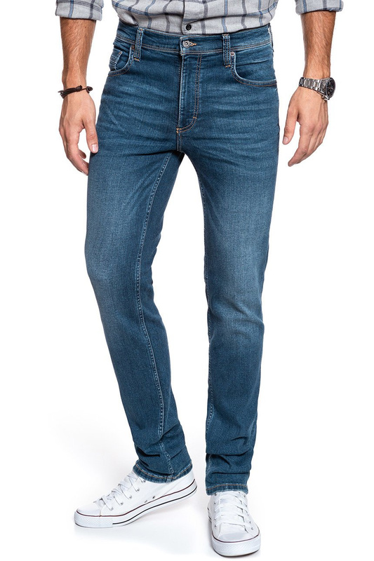 SPODNIE MĘSKIE MUSTANG Washington Denim Blue 1009083 5000 681