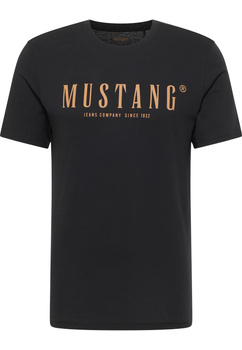 Męski T-Shirt Mustang Style Austin Jet Black 1017125 4188