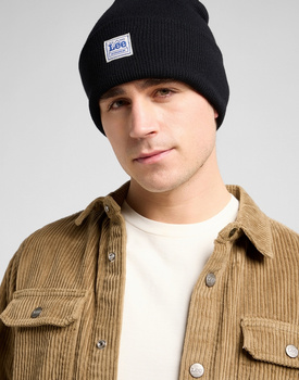 MESKA CZAPKA ZIMOWA LEE WORKWEAR BEANIE BLACK 112372692