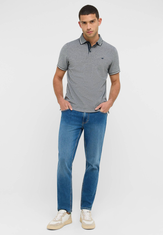 Męskie Spodnie Jeansowe Mustang Style Washington Straight Denim Blue 1016814 5000 582