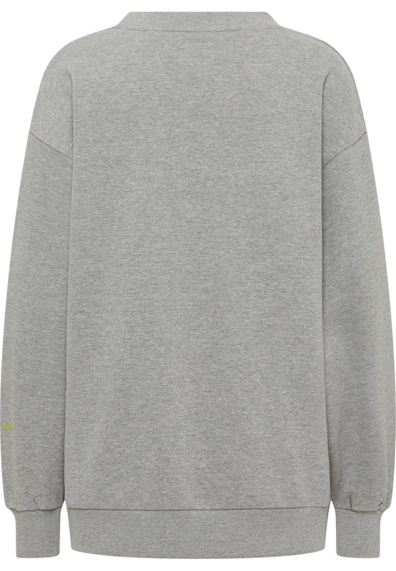 Damska bluza nierozpinana Mustang Style Kimberly Mid Grey Mélange 1015949 4140
