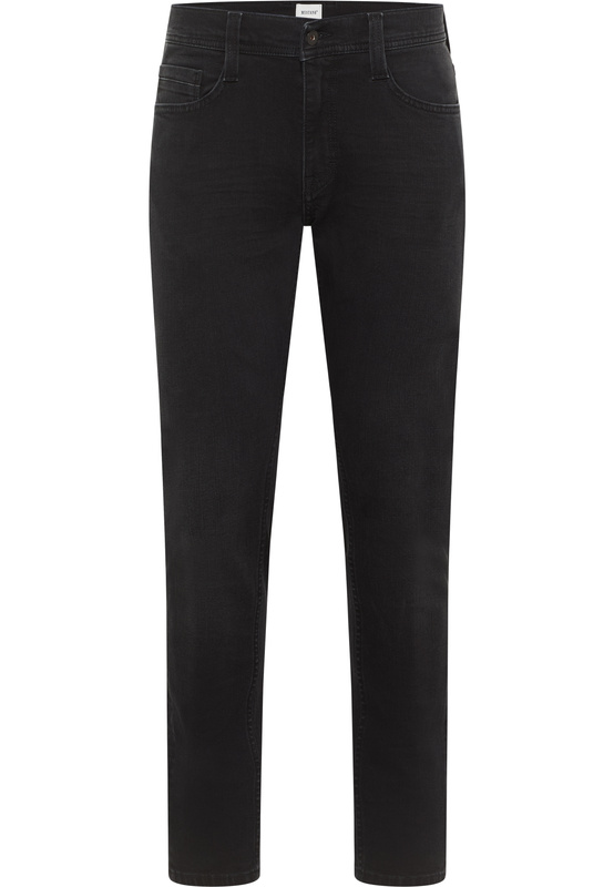 Męskie Spodnie Jeansowe Mustang Style Oregon Slim Denim Black 1015866 4000 842