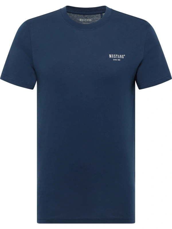 Męski T-Shirt Mustang Style Austin Dress Blues 1016481 5334