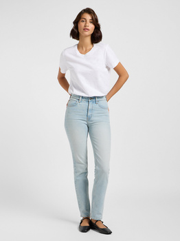 LEE DAMSKIE SPODNIE JEANSOWE LEE CAROL LIGHT RAINFALL 112363517