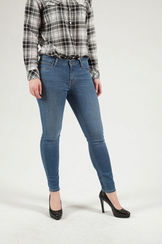LEE SCARLETT MID DAMSKIE SPODNIE JEANSOWE TIVERTON L526EMJG 112111607
