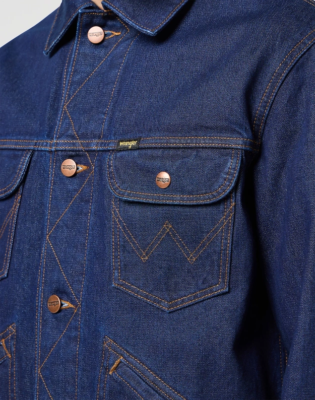 MESKA KURTKA WRANGLER 124MJ RINSE 112341042