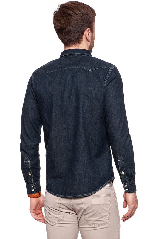 LEE RIDER SHIRT BLUE TIDE L851AFVH