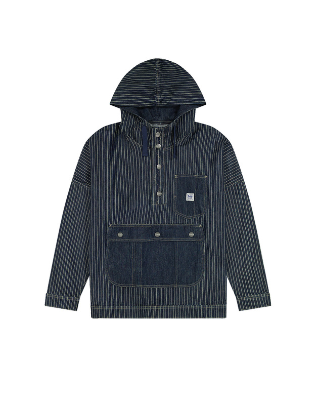 MESKA KURTKA JEANSOWA LEE DENIM ANORAK LAKE EDGE 112364127