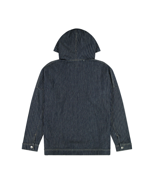 MESKA KURTKA JEANSOWA LEE DENIM ANORAK LAKE EDGE 112364127